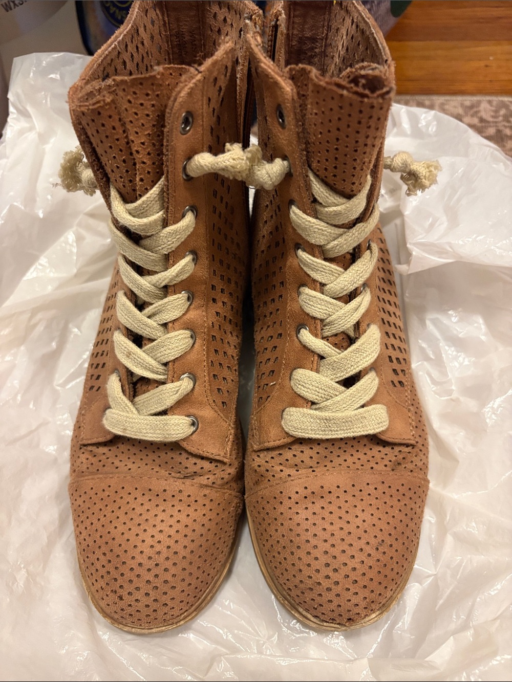 Cut out booties